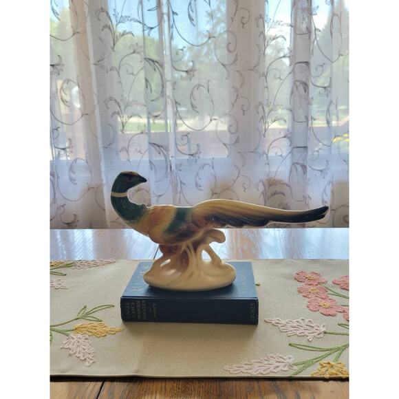 Vintage Pheasant, Royal Copley, 1950's Figurine, Ring-Necked - Picture 1 of 7